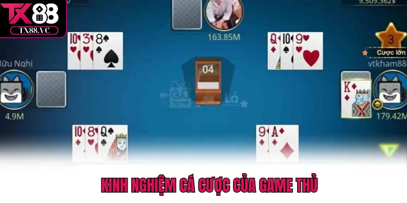 Kinh nghiệm cá cược của game thủ